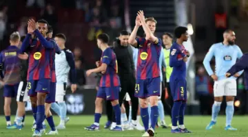 نجم برشلونة يسخر من رابطة الليجا بسبب إلغاء هدف أمام سيلتا فيجو